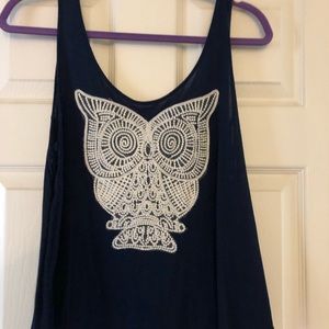 Owl tank top